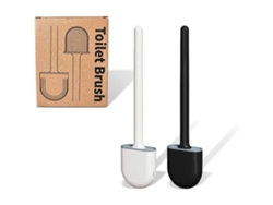 Paquete de 2 soportes planos de silicona para cepillos de dientes, blancos y negros, para montar en la pared, con cabezal de gel suave, sin espacio muerto, Jortmrd