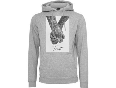 Sweatshirt para Hombre MISTER TEE (S - Gris)