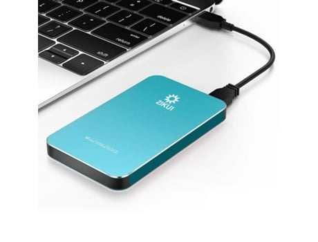 Disco Duro Externo Móvil SLOWMOOSE USB 3.0/ USB 2.0 (Azul - 1 TB)
