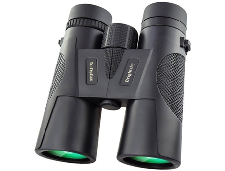 Prismáticos ENKERS Compacto 12X42 HD Adultos potentes con lente Bak4 Prism Fmc Visión nocturna Antiniebla Impermeable P-Negro