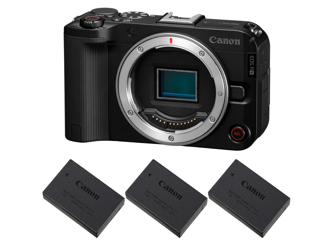 Canon Eos R50 V + 3 Canon Lp-e17 + Ebook “20 Consejos Para Fotos Que Impactan”