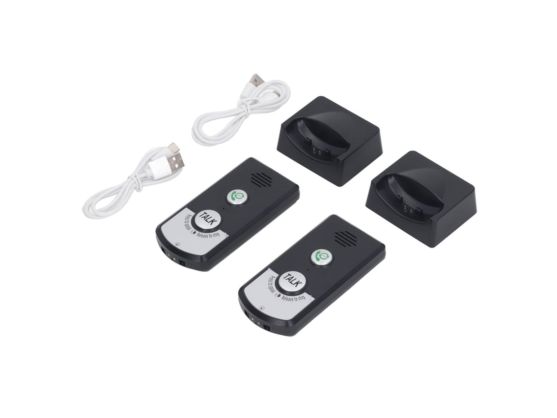 Sistema De Timbre Impermeable De Largo Alcance Con Intercomunicador Inalámbrico Bidireccional Brilvibera_ozo
