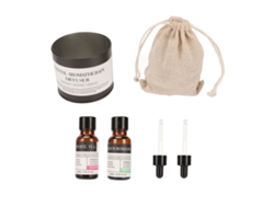 Kit Difusor De Aceites Esenciales De 20 Ml Con Piedras, 2 Unidades.