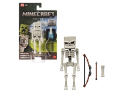 Figura de esqueleto de Minecraft de 10 cm, Mattel Jfr44/jfr60