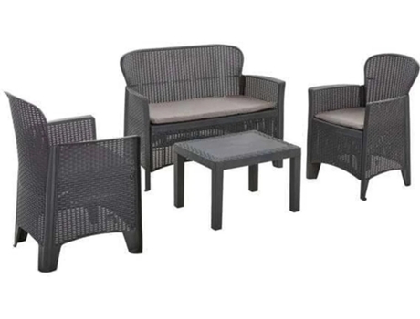Conjunto de Relax IPAE-PROGARDEN Jungle (4 Plazas)