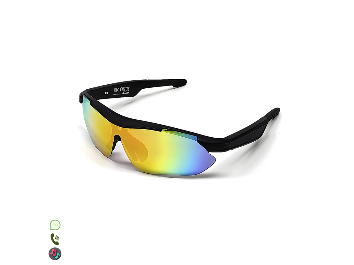 Gafas Deportivas Inteligentes Qy Pro 3. Asistente De Voz Inteligente, Traducción En Tiempo Real De +100 Idiomas. Smartglasses