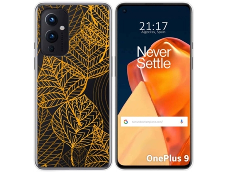 Carcasa OnePlus 9 5G TUMUNDOSMARTPHONE Dibujos Transparente Multicolor
