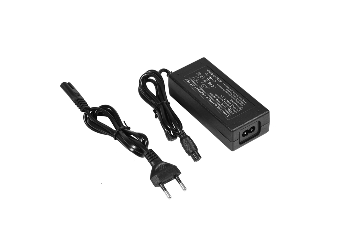 Adaptador De Corriente Para Coche Equilibrado Con Enchufe Eu 100-240v 42v2a Carga De Batería De Litio