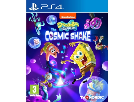 Juego PS4 Bob Esponja: Cosmic Shake