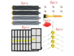 Para Irobot Roomba Kit de piezas serie 800 860 865 866 870 871 880 885 886 890 900 960 966 980 - cepillos y filtros