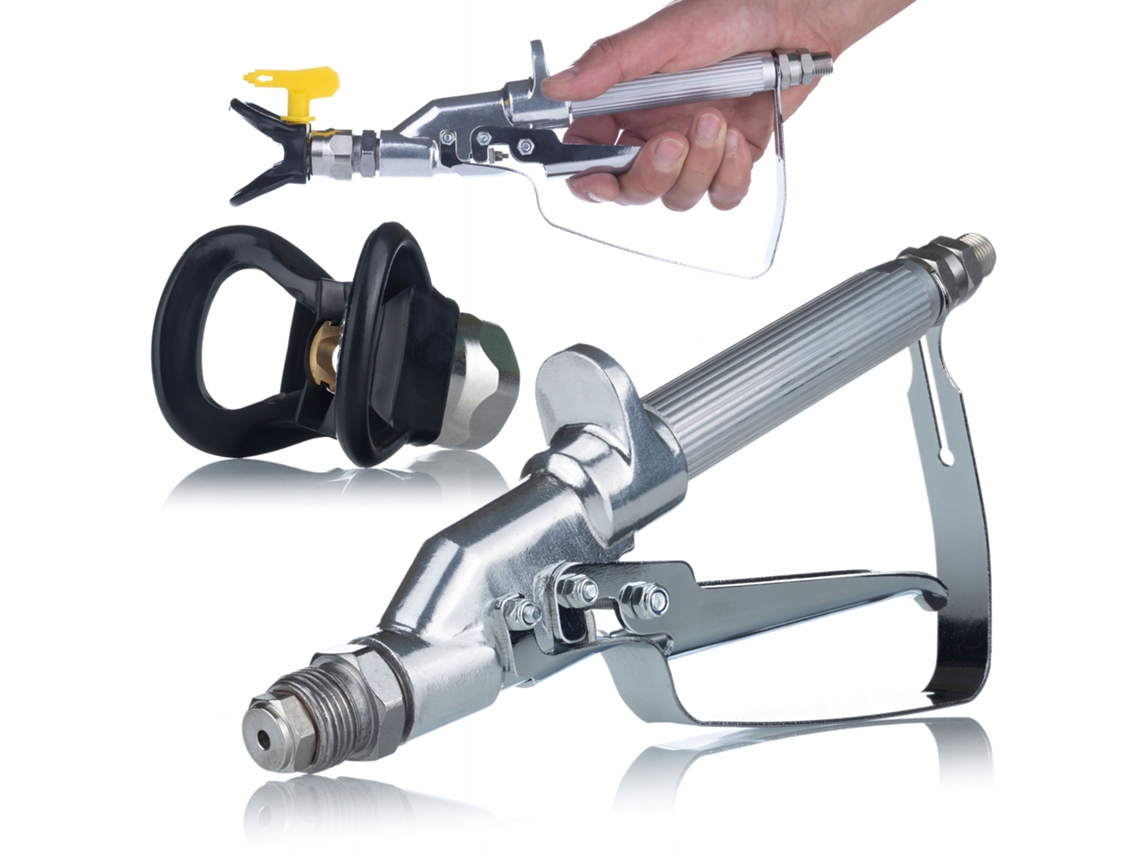 Pistola de pintura Linear Ultraspray Pmlrus1 – Alta Precision | 25 bar | Incluye boquilla 517 Y y filtro tipo dedo