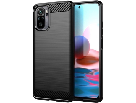 Carcasa Xiaomi Redmi Note 10 LMOBILE Carbono Negro