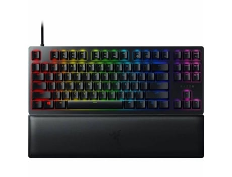 Teclado Gaming RAZER Huntsman v2 (Membrana - Francés - Negro)