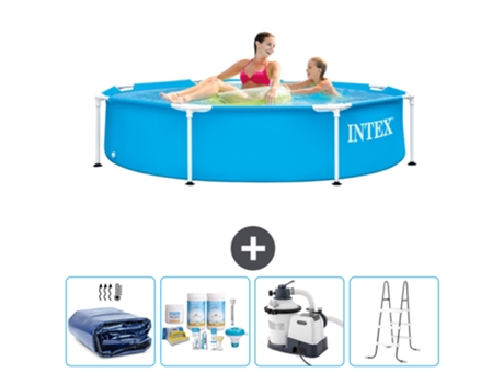 Piscina Tubular INTEX 28205NP-CB64 (1828 L - 244x51cm)