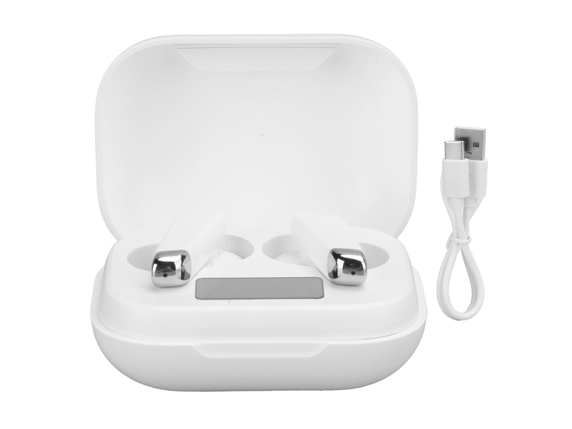 Auriculares Bluetooth 5.0 Btj70 Tws Con Cancelación De Ruido Y Control Táctil - Blanco