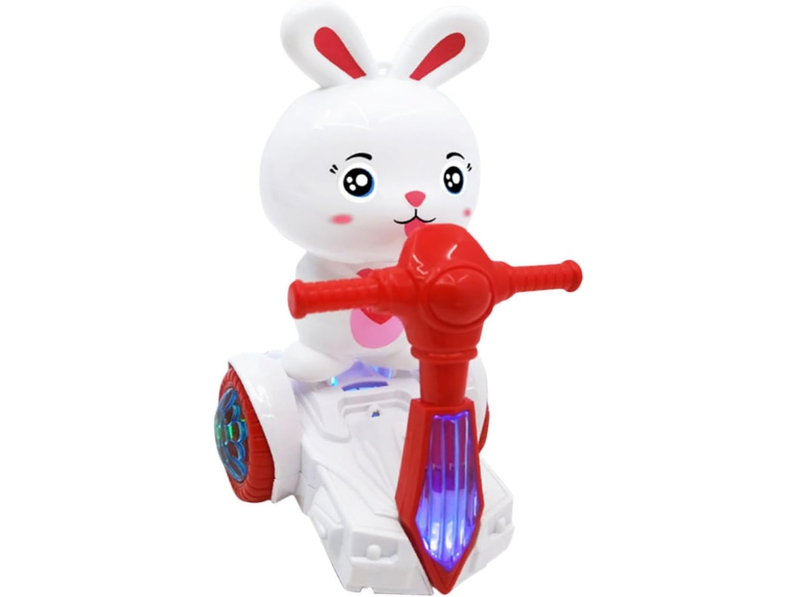 Conejo De Juguete Para Niños Y Niñas, Conejo Eléctrico De Juguete Con Luz
