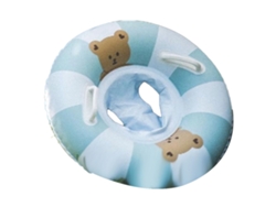 Flotador hinchable para bebés con asas para piscina