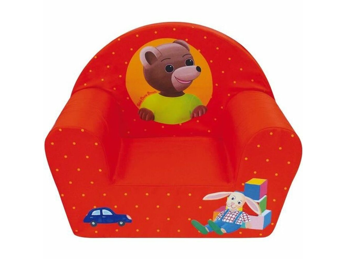 Sillón Infantil FUN HOUSE 712583 Oso 52x33x42 cm Rojo