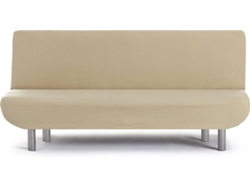 Funda de Sofá Clic Clac 3 Plazas EYSA Premium Bronx Tejido Multielástico (200 x 140 x 100 cm - Poliéster - Beige)