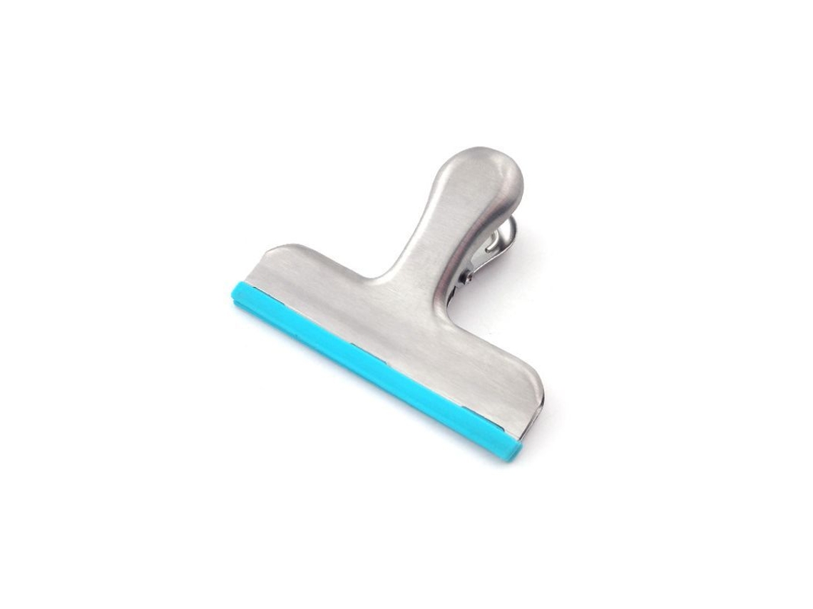 2026da-porta Bolsas De Chips De 10 Piezas Con Silicona, Sellado Hermético, Acero Inoxidable, 3 Pulgadas, Azul