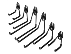 Ganchos PRIMEMATIK.COM Pack 6 multiusos de 3 tamaños diferentes
