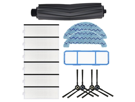 Escova de rolo filtro hepa escova lateral mop filtro principal para ilife a7 a9s