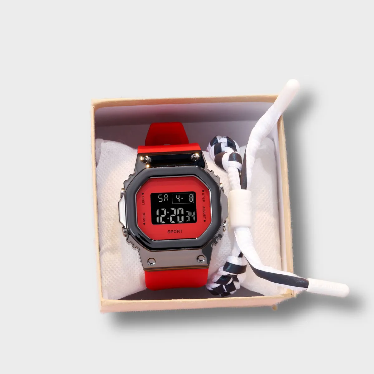 Reloj luminoso, reloj inteligente de moda para adolescentesvayotoy