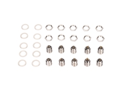 Conector Xlr Macho 3 Pinos Mini Soquete Base Painel Chassis Microfone Acessório Áudio