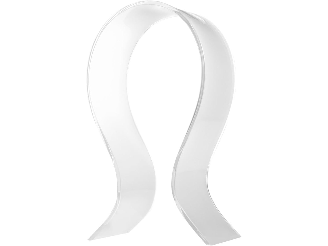 Soporte Para Auriculares De Acrílico Resistente, Antiarañazos Y Con Gancho Antipresión.