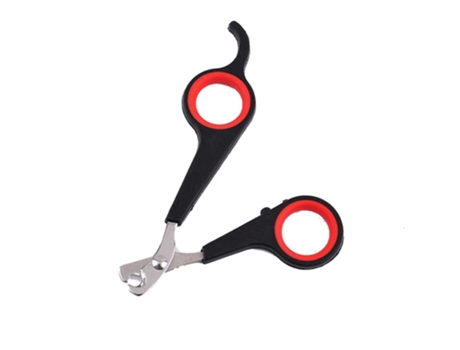 Corta uñas para gatos y perros pequeños - Negro - Rojo FLAMINGO