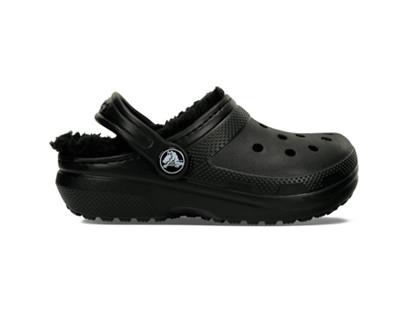 Zuecos de Bebé CROCS Classic Lined Negro (24/25)