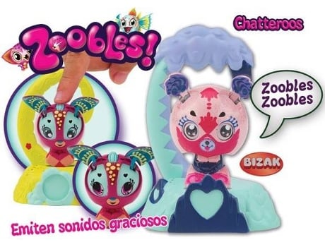 MuÁÂÁÂÁÂÁ±eca BIZAK Zoobles Chatteroos (Unidad) (Edad MÁÂÁÂÁÂÁ nima: 4 AÁÂÁÂÁÂÁ±os)