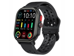 Reloj Inteligente con Pantalla Amoled Ultra Clara de 2.06 Pulgadas Llamadas Bluetooth y Seguimiento Deportivo Negro YEMAESRE
