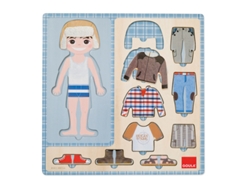Puzzle JUMBO To Dress A Boy (10 Piezas)