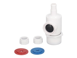 Conector De Pared Universal Para Aspiradora De Piscina Con 2 Tuercas, Compatible Con Polaris Zodiac 91009001