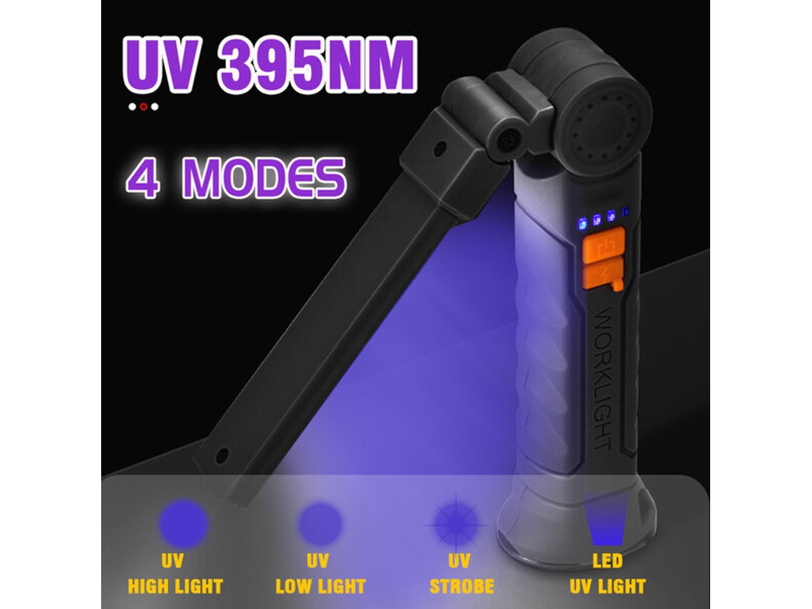 Linterna LED UV recargable para joyería Vayotoy