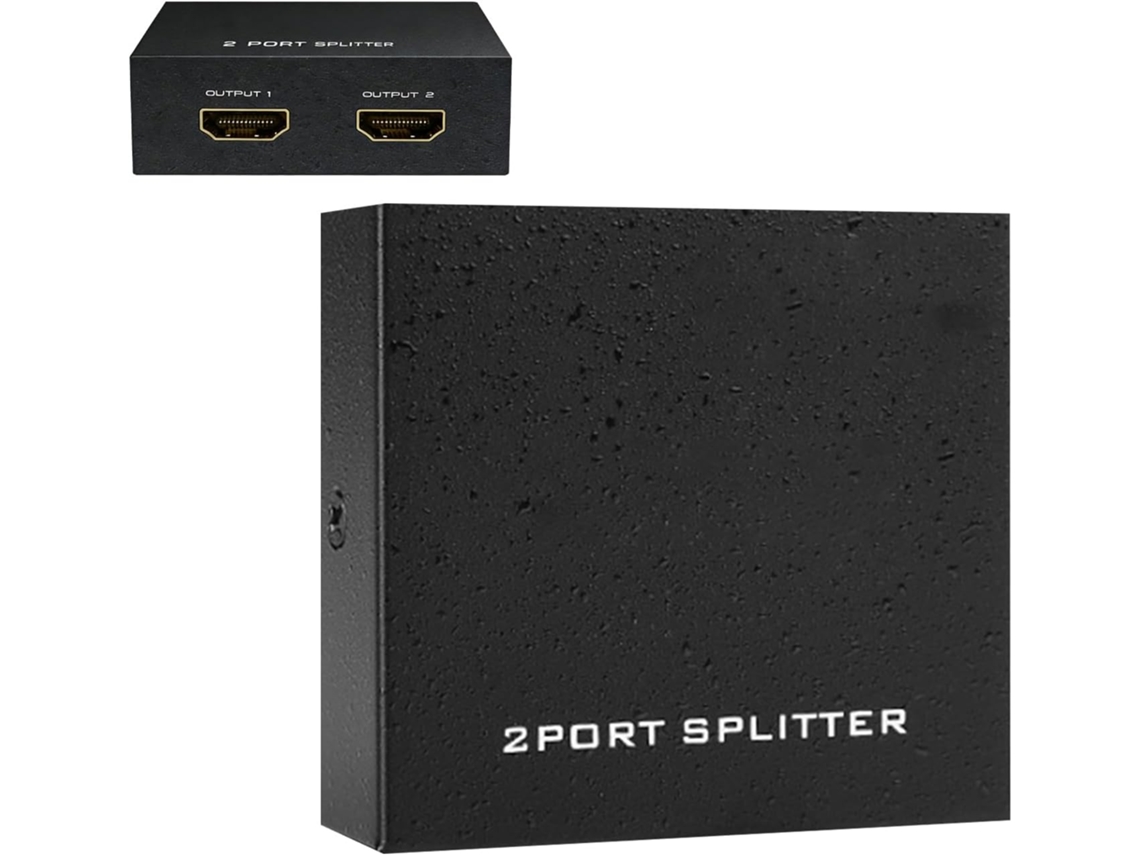 Adaptador Divisor De Velocidad Av | Cable De Monitor De 2 Vías |