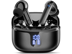 Auriculares Bluetooth 5.3 Pantalla Led 40h Estéreo Hifi Ip7 Usb-c Para Android Ios