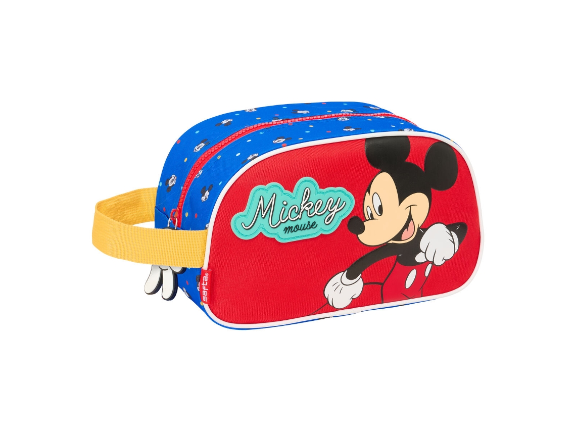 Neceser de viaje con diseño de Mickey Mouse Clubhouse Good Day (azul para niños)