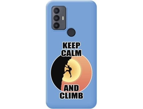Carcasa para TCL 30 SE TUMUNDOSMARTPHONE Silicona Líquida Dibujos Azul