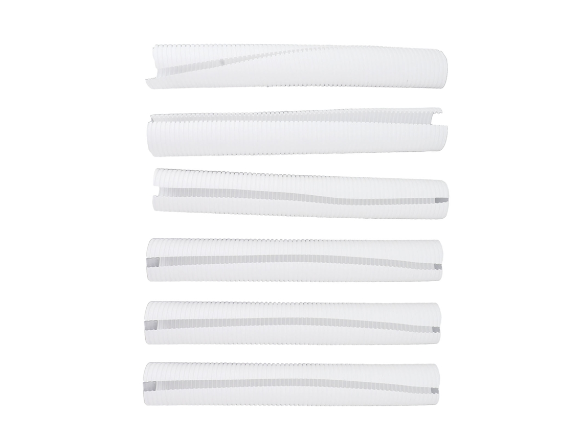 Juego de 6 protectores de tronco de plástico para plántulas, protección contra plagas.