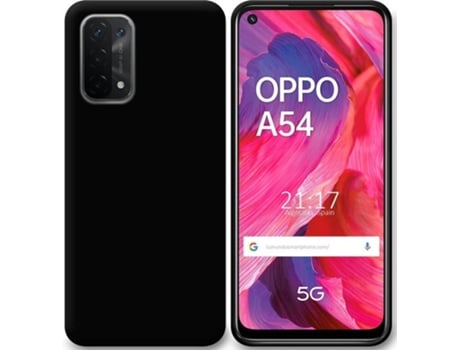 Carcasa para Oppo A54 5G TUMUNDOSMARTPHONE Silicona Negro