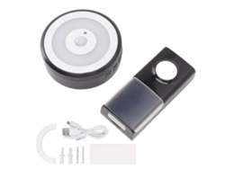 2026 Store-timbre Inteligente De Puerta Con Inducción Corporal Usb Ip55 Impermeable 58 Tonos Negro Para Hogar Hotel Oficina