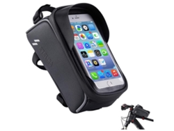 Bolsa impermeable para soporte de teléfono de bicicleta con pantalla táctil para marco frontal de ciclismo de YEMAESRE.