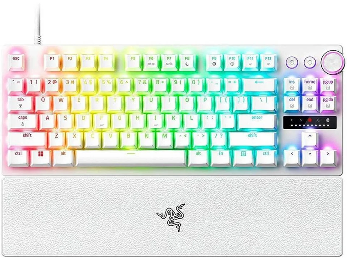 Teclado Gaming RAZER Hunstman V3 Pro TKL (Óptico - Inglés - Negro)