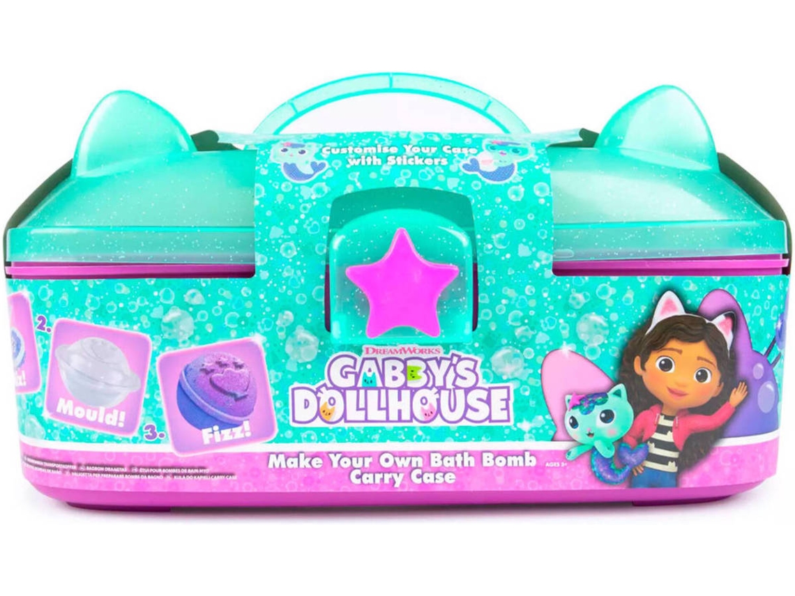 Maleta científica con bomba de baño GABBY'S DOLL HOUSE