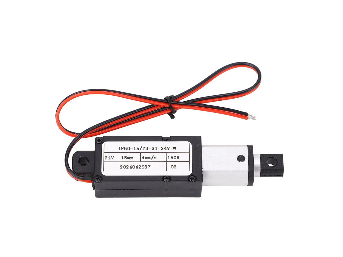Mini Actuador Lineal Telescópico Eléctrico De 150 N, 15 Mm, 24 V, 4 Mm/s Para Aspiradora Robot.