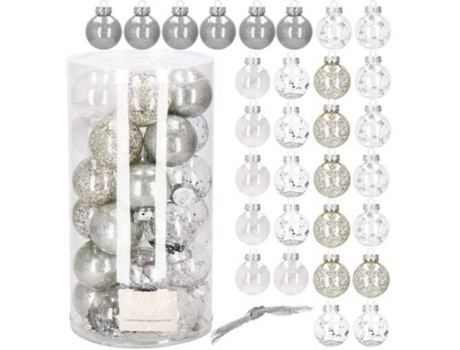 Bolas de Árbol de Navidad 30 Piezas