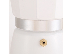Cafetera de Aluminio con Mango de Madera 300ml JEIIBRZUI