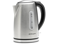 Jarro Elétrico ORBEGOZO KT 6024 (2200 W - 1.7 L - Inox)